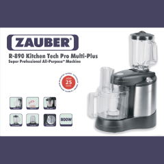 Zauber R-890 Kitchen Tech Pro Multi-Plus